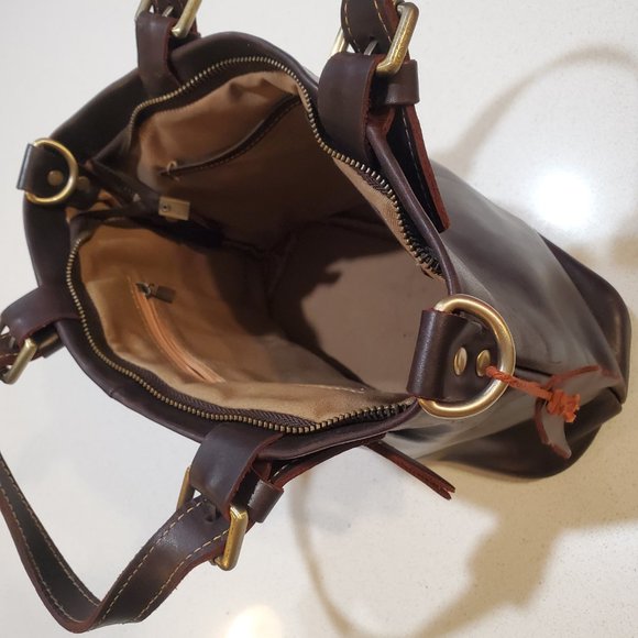 Genuine Leather Handbag - Picture 3 of 13